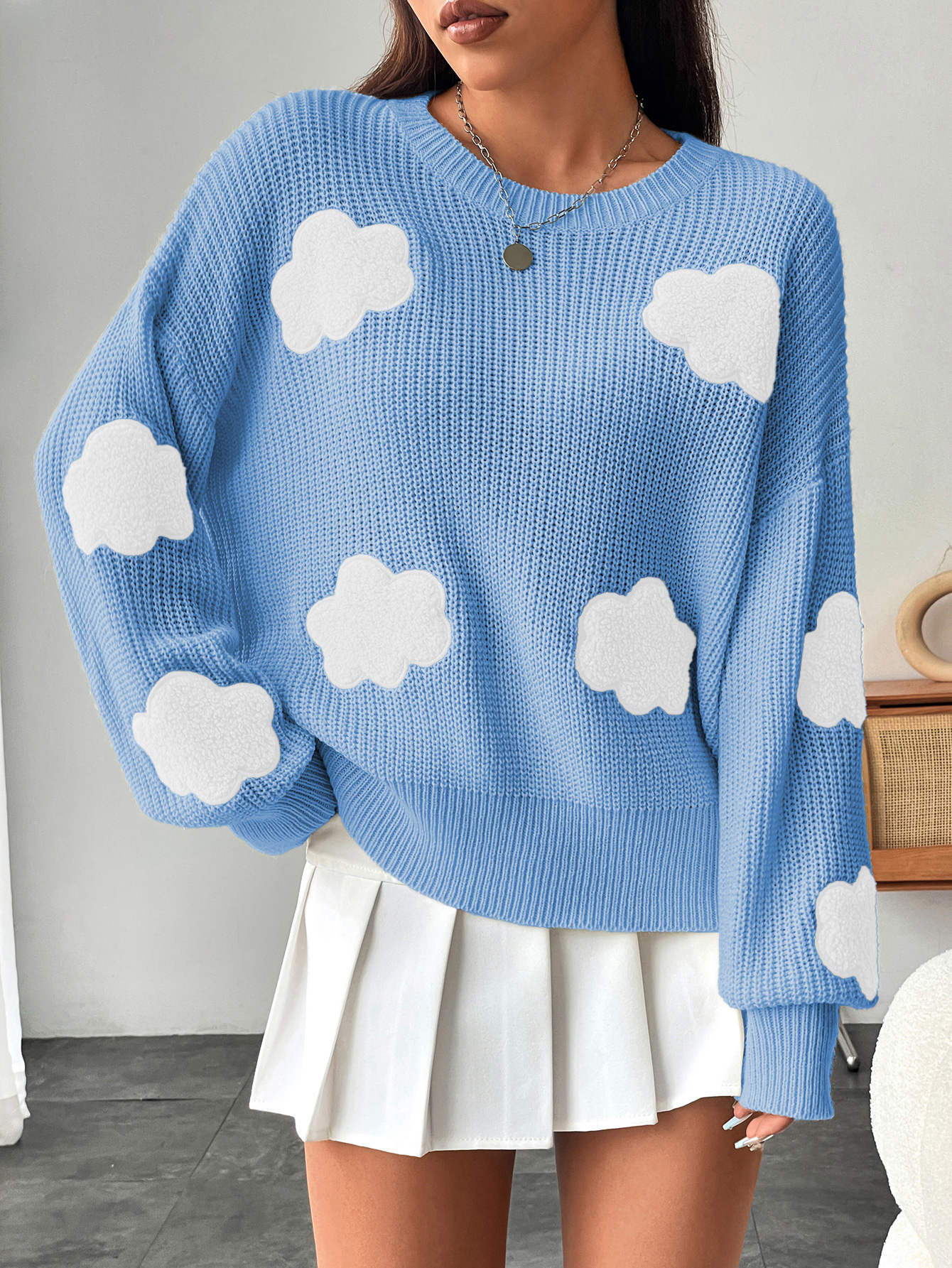 Blue Skies Forever Knit