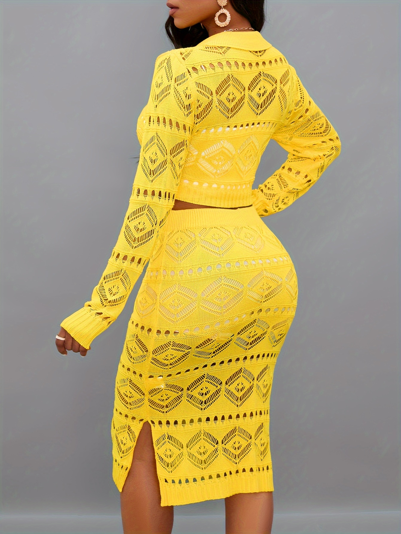 Golden Radiance Crochet Set