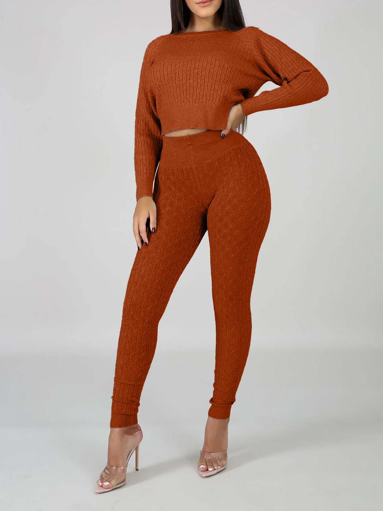 Cinnamon Knit Sculpt Set
