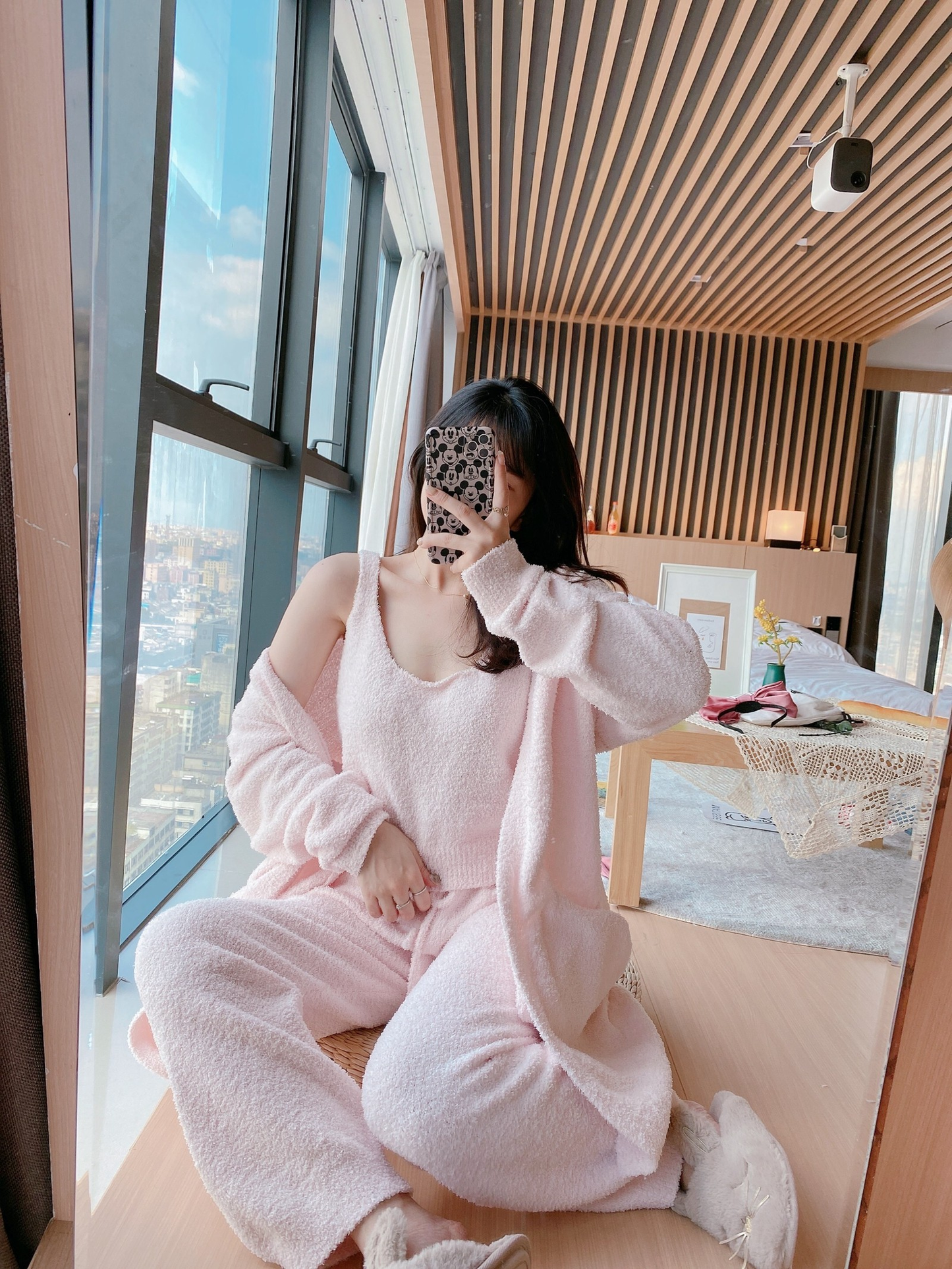 Blush Cloud Loungewear Set – Ultra Soft & Cozy