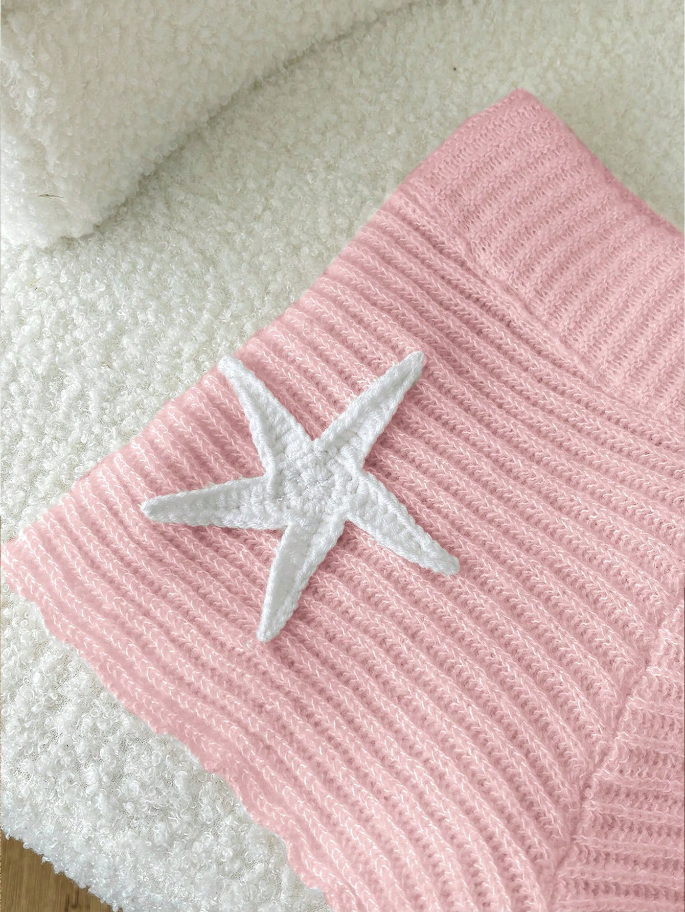 Starry Knit Shorts – Soft, Sweet & Playful