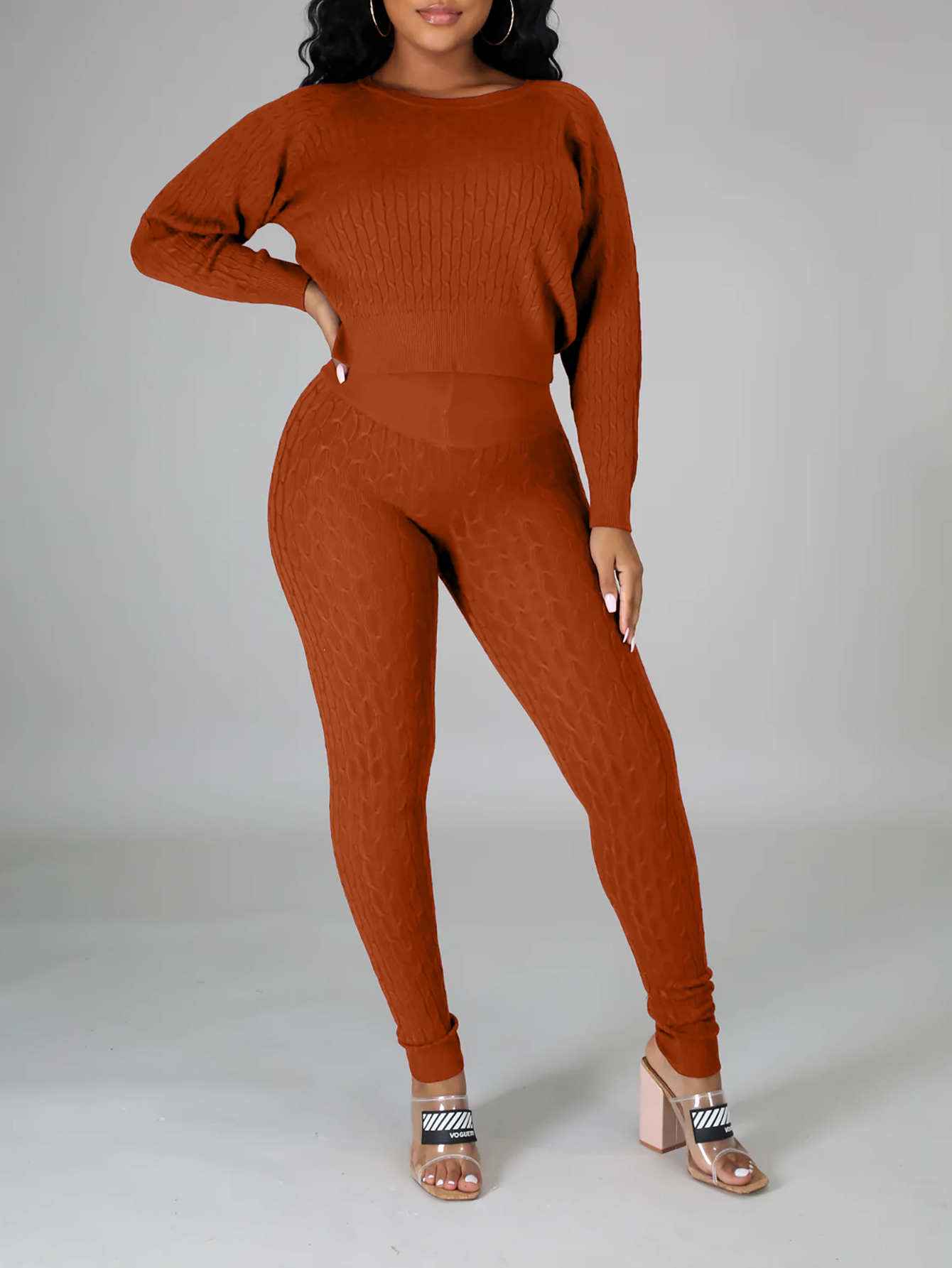 Cinnamon Knit Sculpt Set