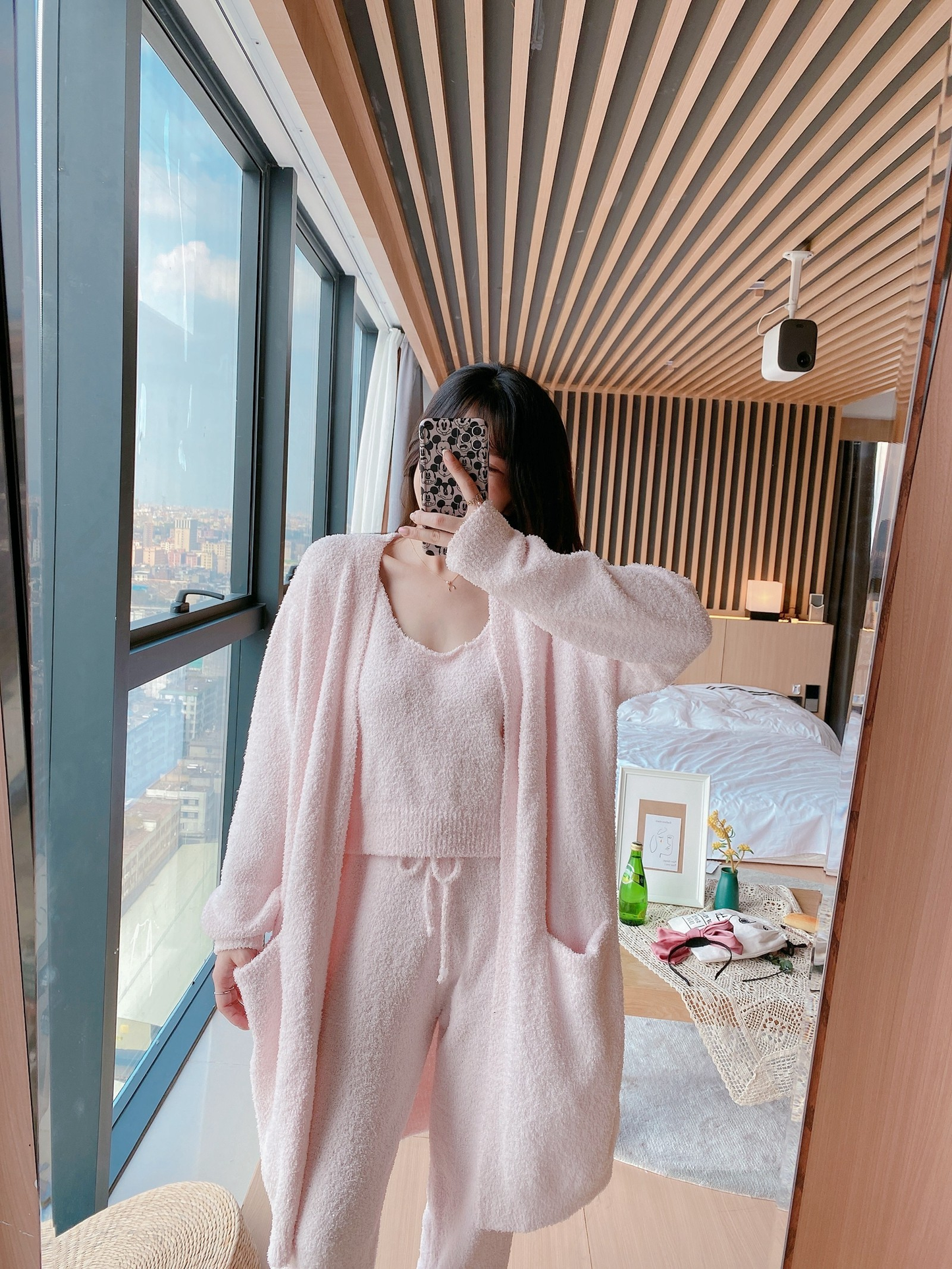 Blush Cloud Loungewear Set – Ultra Soft & Cozy