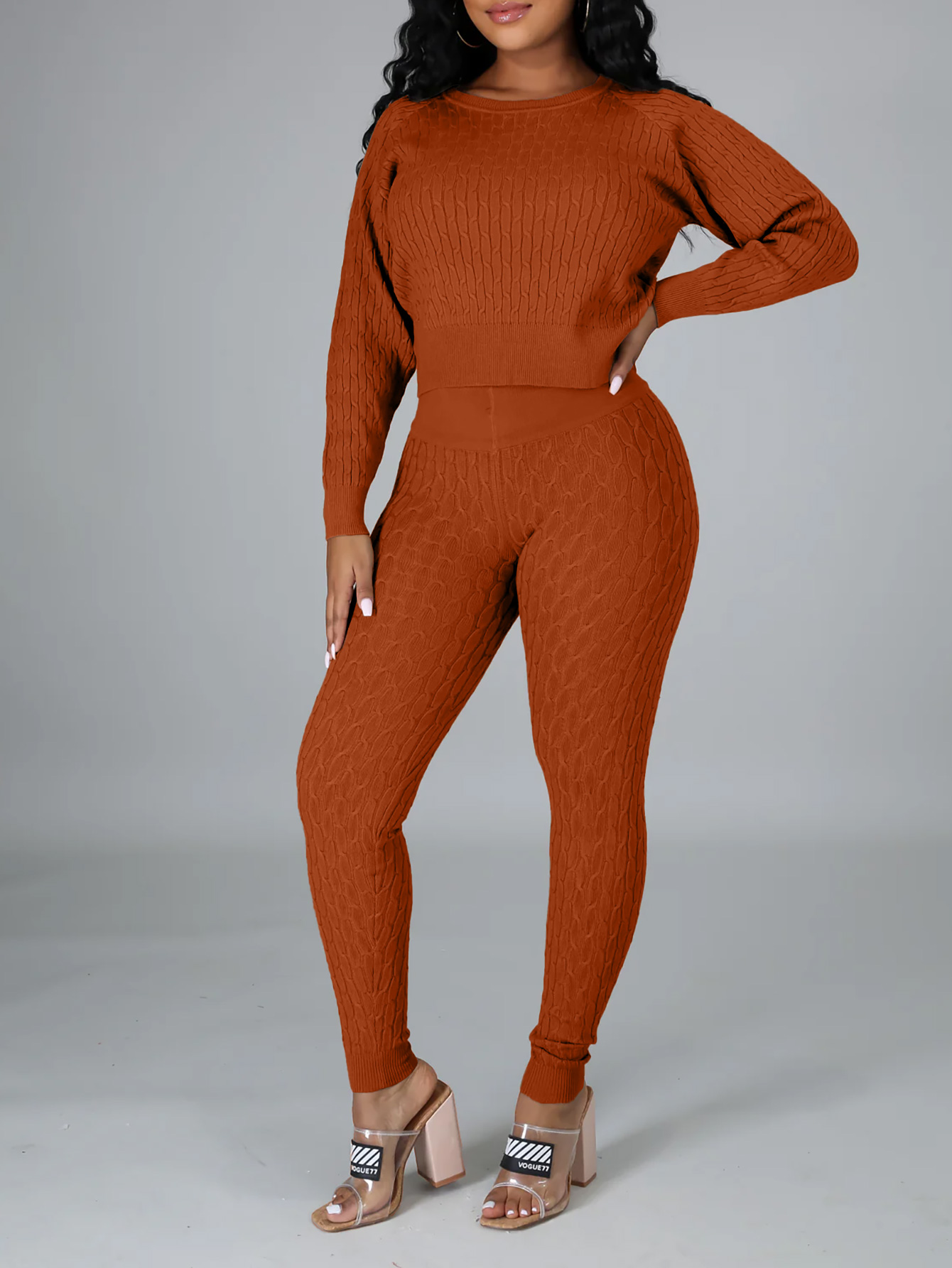 Cinnamon Knit Sculpt Set