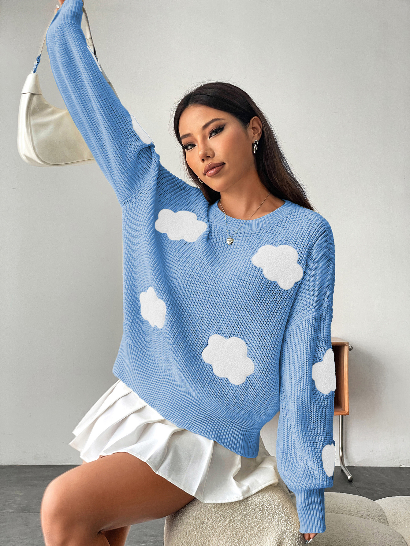 Blue Skies Forever Knit