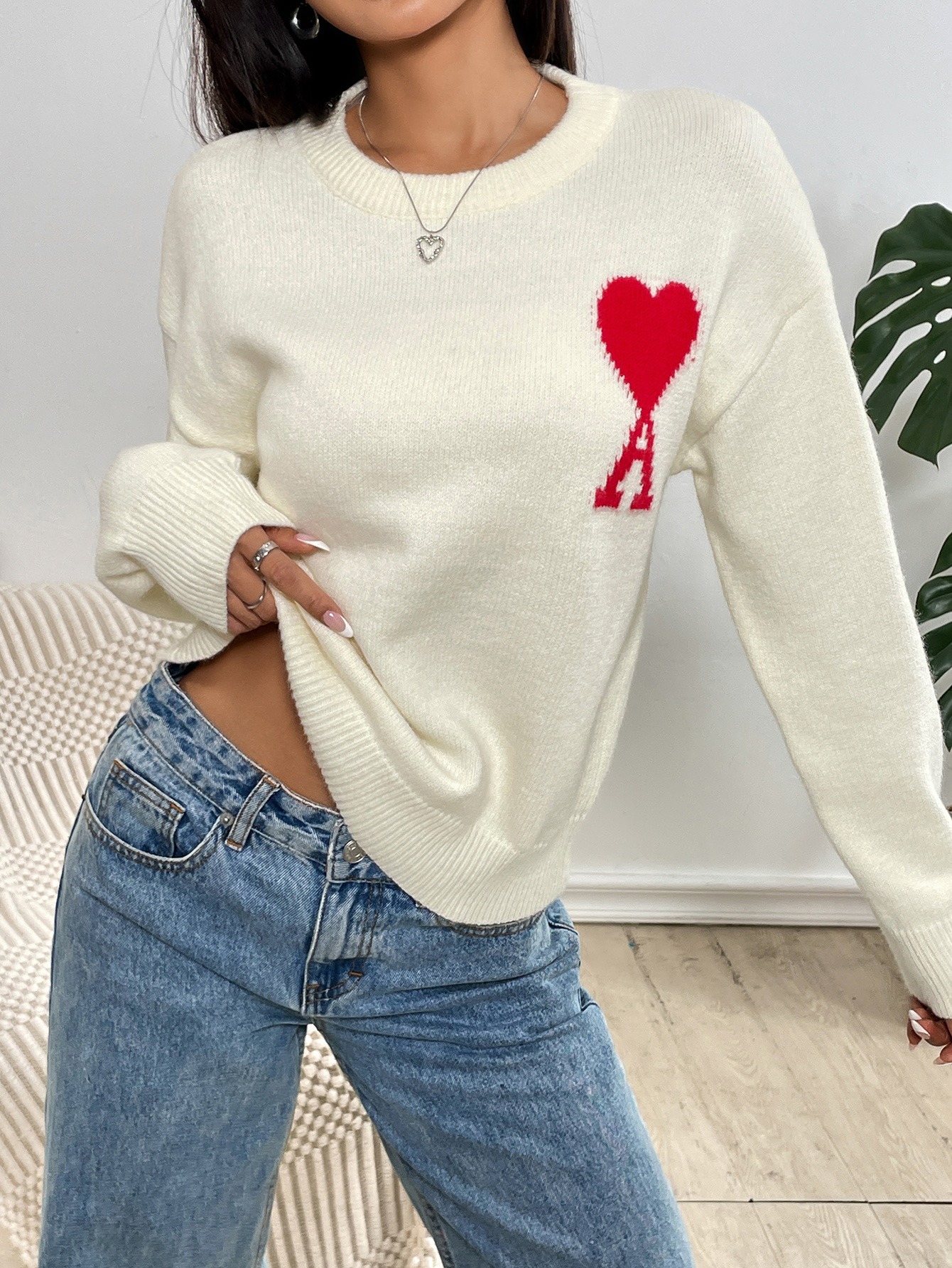 Heart On My Sleeve Knit