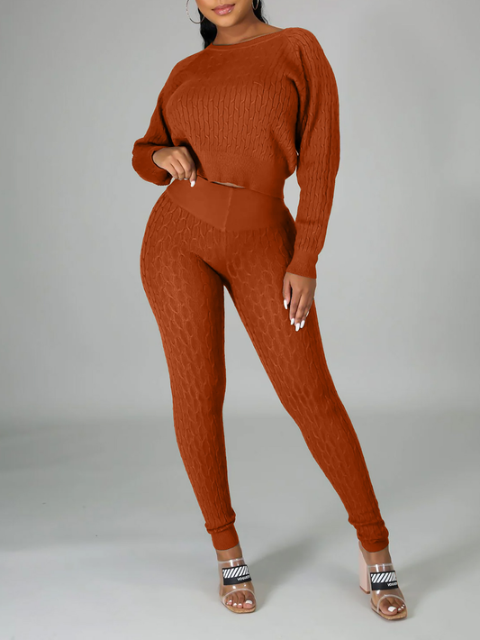 Cinnamon Knit Sculpt Set