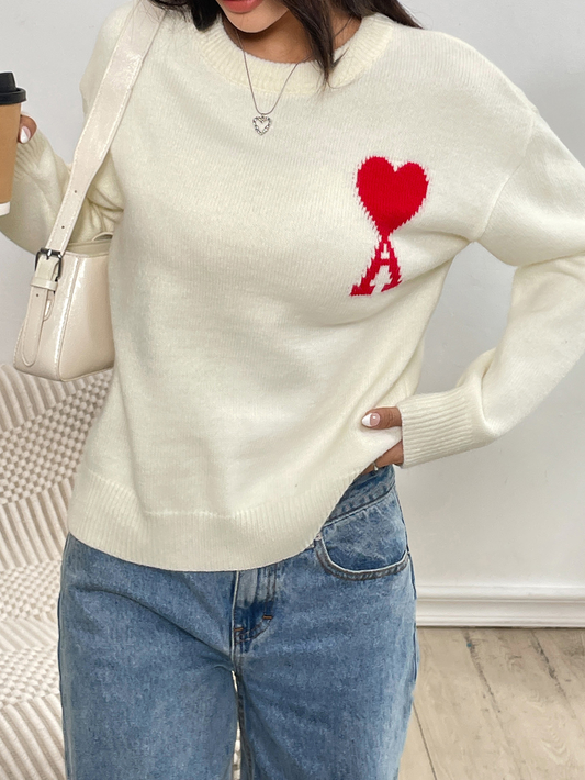 Heart On My Sleeve Knit