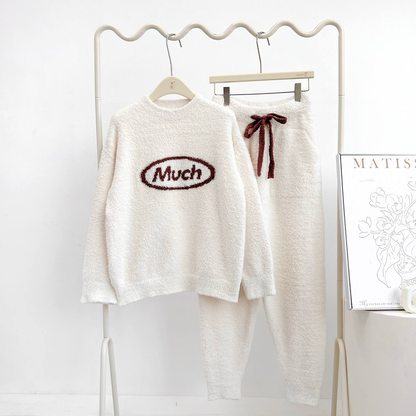 MUCH Love Loungewear Set – Minimal, Soft & Chic