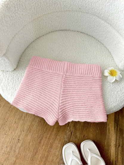 Starry Knit Shorts – Soft, Sweet & Playful